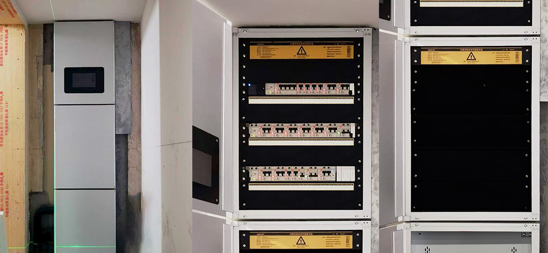 美觀與安全兼得：看我們?nèi)绾斡谩捌唇有g(shù)”搞定強(qiáng)、弱電箱及分集水器三箱的結(jié)合。